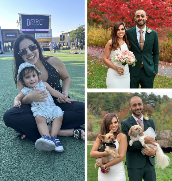 Dr. Anjana with family